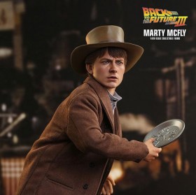 Marty McFly Back To The Future III Movie Masterpiece 1/6 Action Figure by Hot Toys